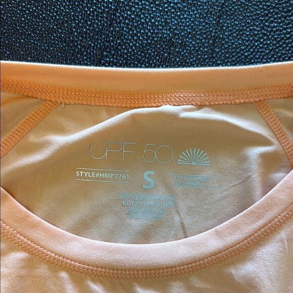 Blueline Surf& Paddle Co Peach Long Sleeve Women's Top size small - Picture 6 of 10